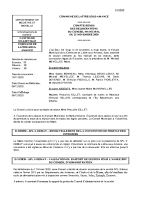 Conseil Municipal du 25 novembre 2020