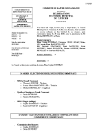 Conseil Municipal du 3 juin 2020