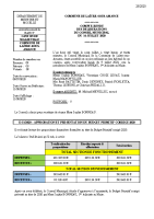 Conseil Municipal du 16 juillet 2020