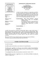 Conseil Municipal du 28 mai 2020
