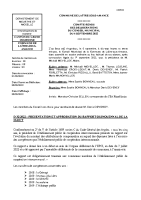 Conseil Municipal du 6 septembre 2022