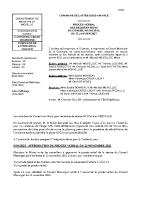 Conseil Municipal du 12 janvier 2023