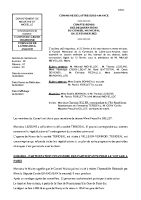 Conseil Municipal du 22 février 2022