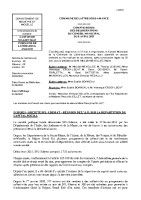 Conseil Municipal du 27 mai 2021