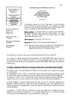 Conseil Municipal du 24 mai 2022