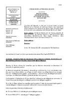 Conseil Municipal du 9 juin 2023