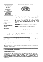 Conseil Municipal du 13 février 2024
