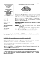 CR du Conseil Municipal du 4 novembre 2025